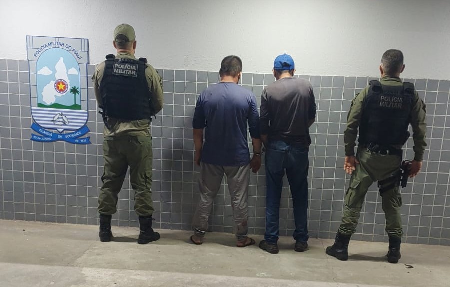 Dois homens são presos após série de furtos na zona rural de Batalha