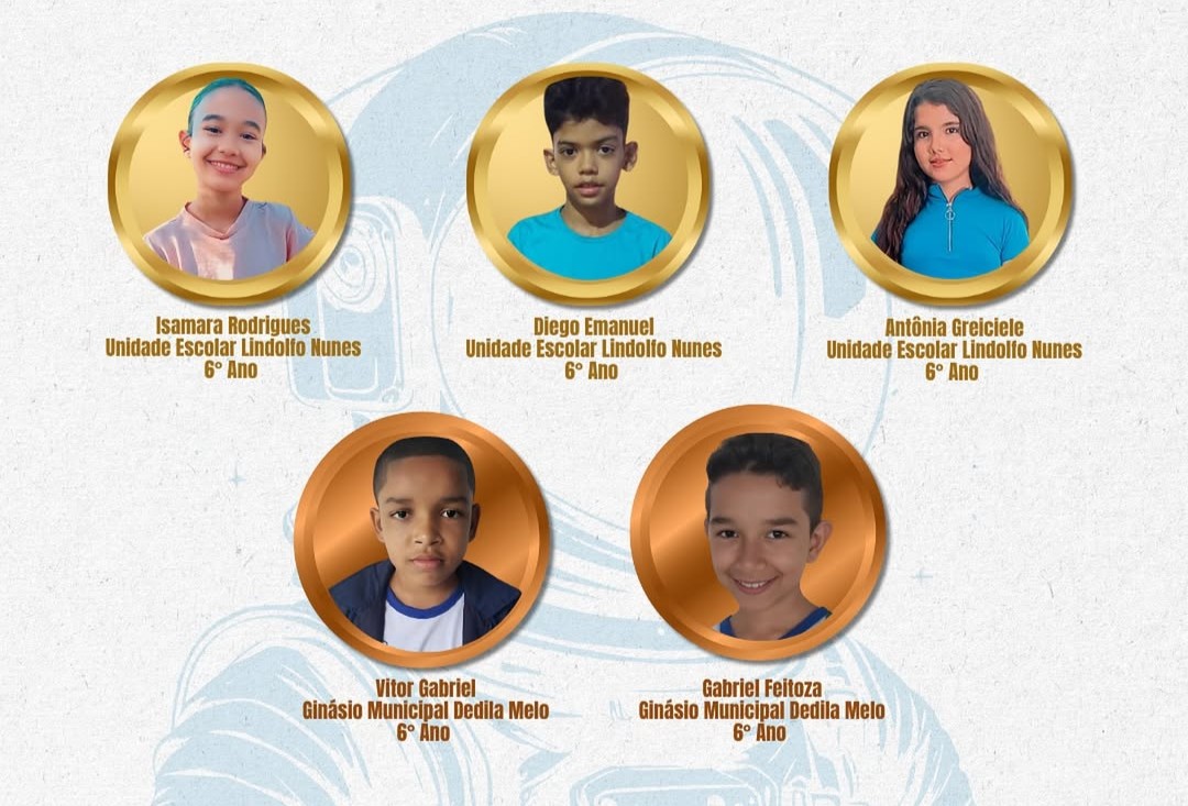 Alunos de Batalha conquistam medalhas na Olimpíada Brasileira de Astronomia