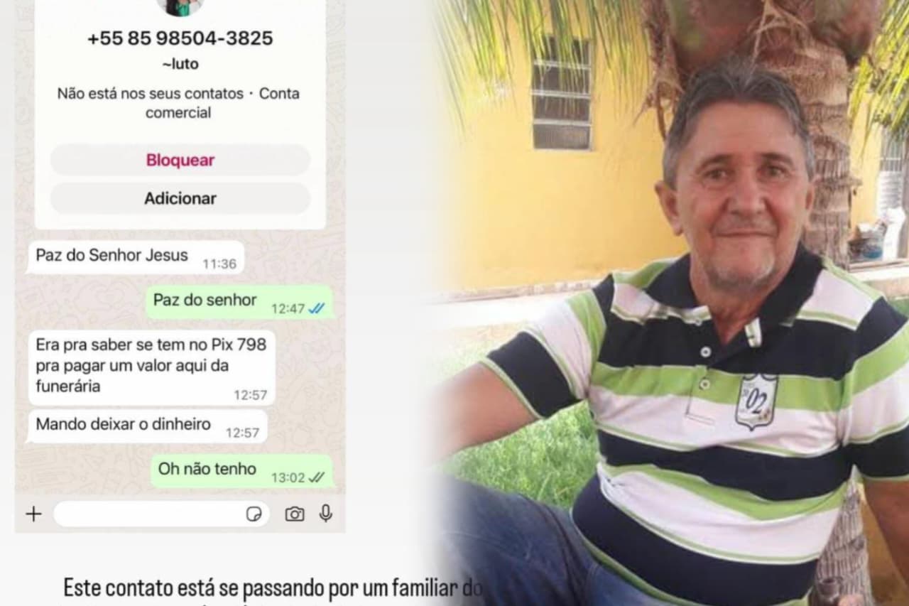 Após morte de Seu Badi, golpistas usam nome da família para pedir dinheiro