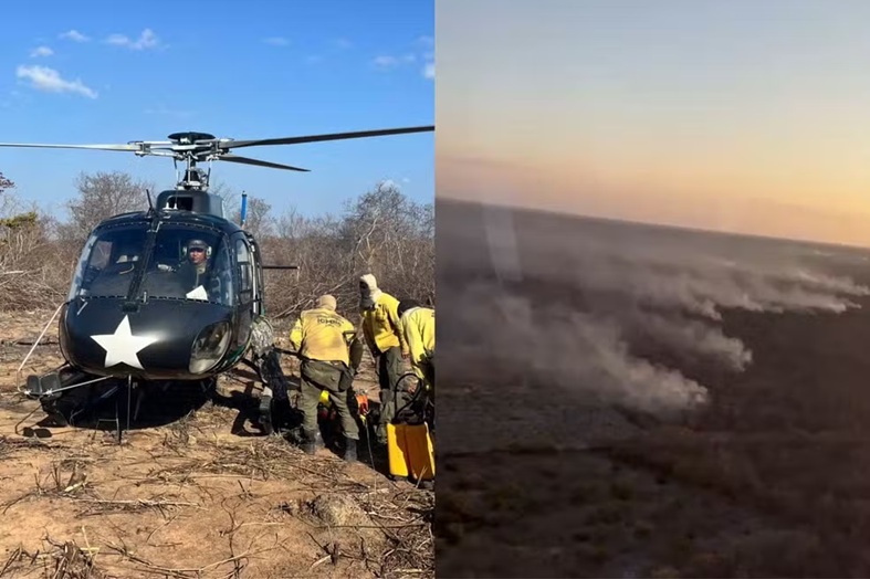Incêndios no Sul do Piauí são controlados após dez dias de combate intenso