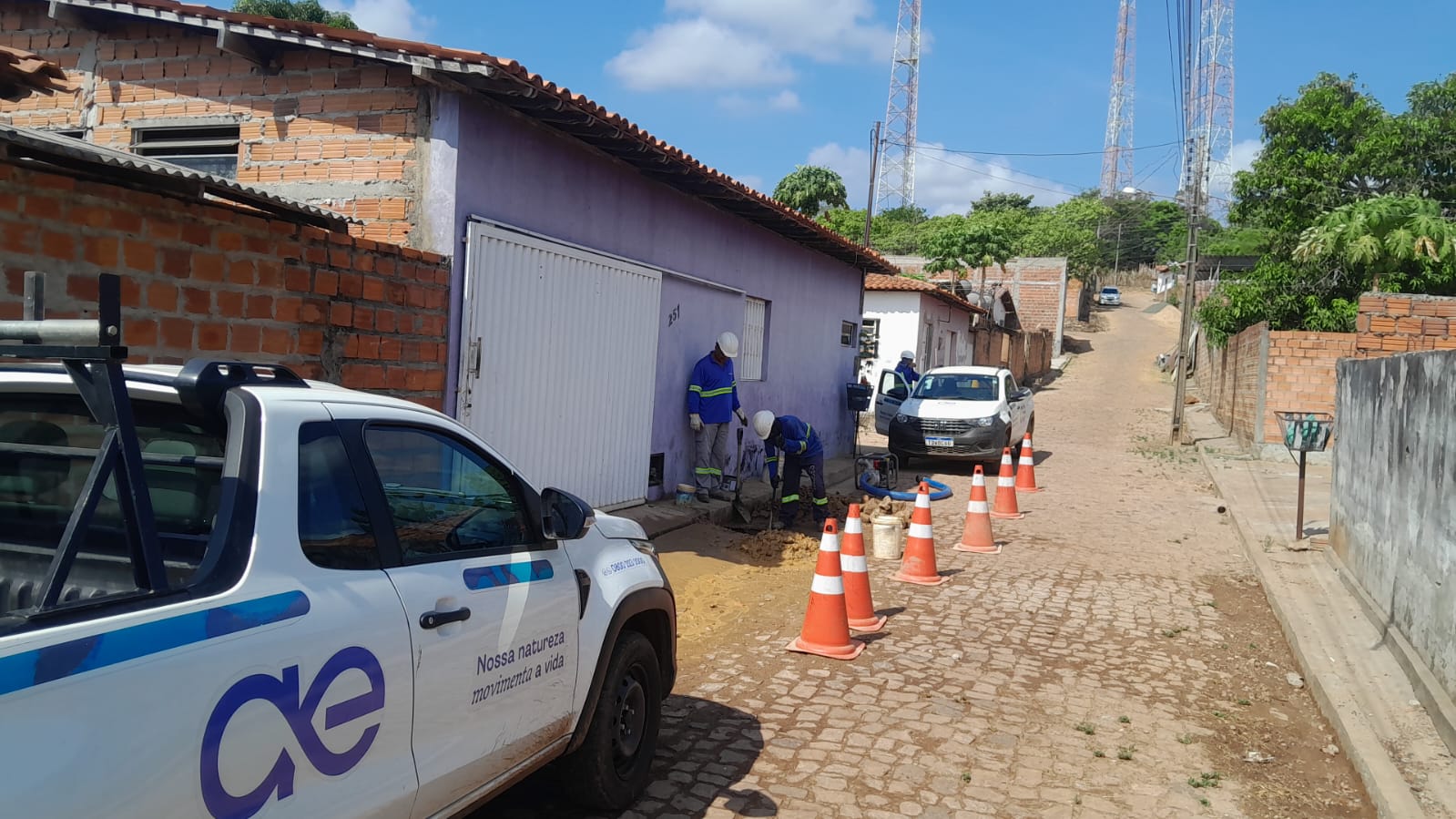 Reparo emergencial afeta abastecimento de água em bairros da zona urbana de Batalha
