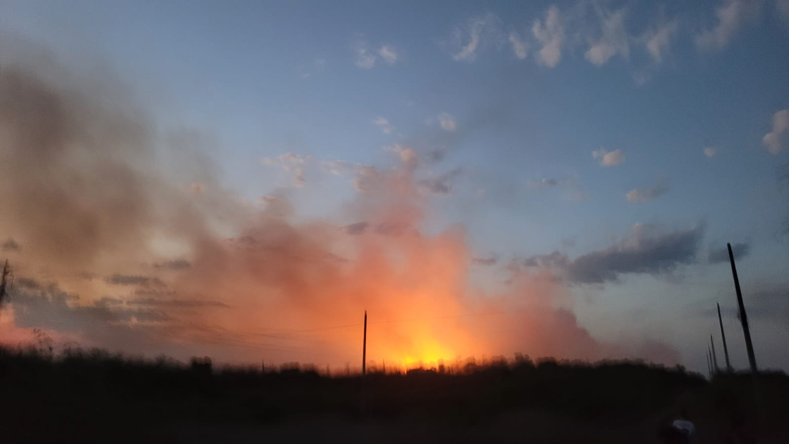 Incêndio atinge área de vegetação na saída de Batalha e preocupa moradores