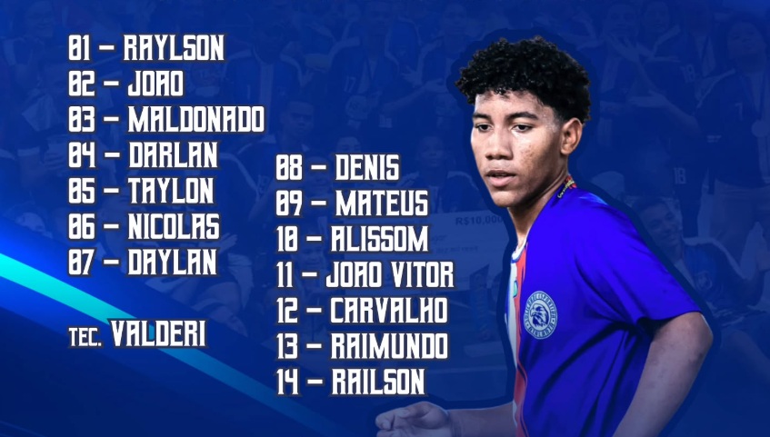 Filhos da Águia anuncia elenco para estreia no Campeonato Batalhense de Futsal 2025