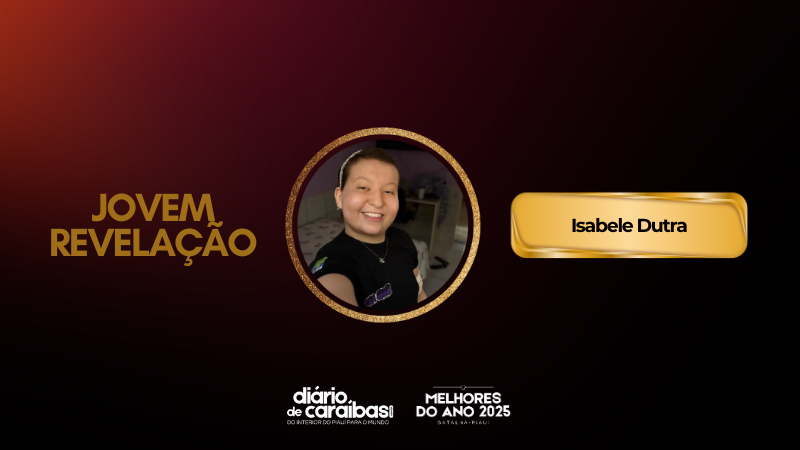 Isabele Dutra é escolhida Jovem Revelação do Ano no Melhores do Ano 2025