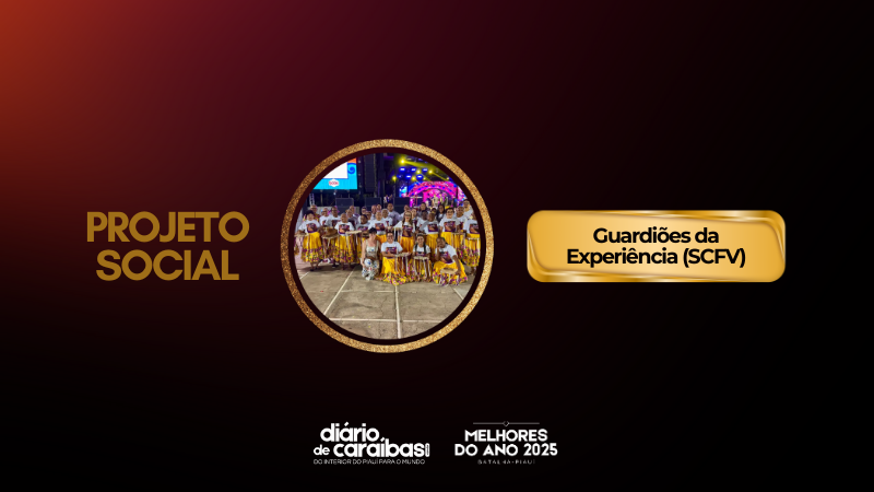 Guardiões da Experiência vence categoria Projeto Social no Melhores do Ano 2025