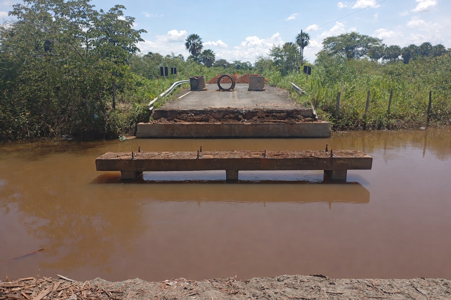 DNIT inicia obras em ponte da BR-222 entre Batalha e Piripiri