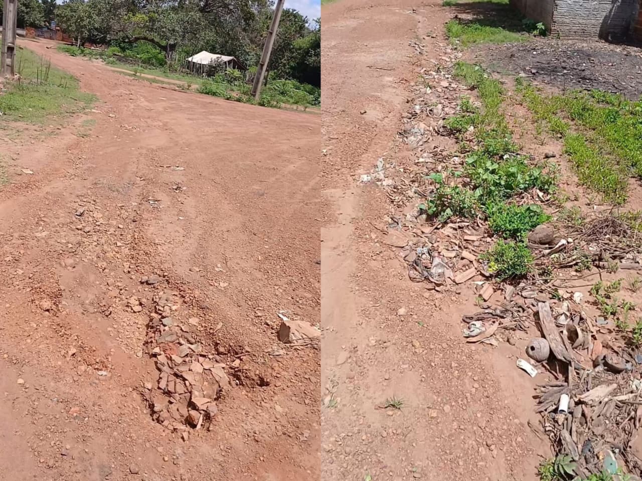 Moradores relatam problemas em estradas na localidade Currais