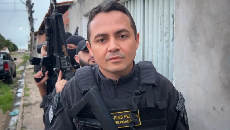 Investigação aponta plano do PCC para matar delegado Charles Pessoa