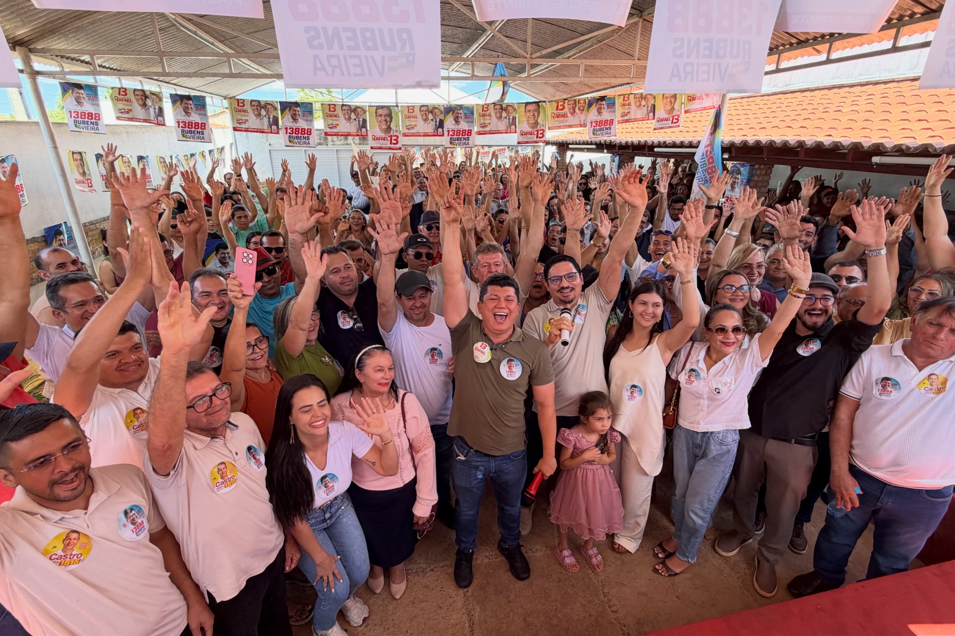 Rubens Vieira reúne lideranças e apoiadores em agenda política em Juazeiro do Piauí